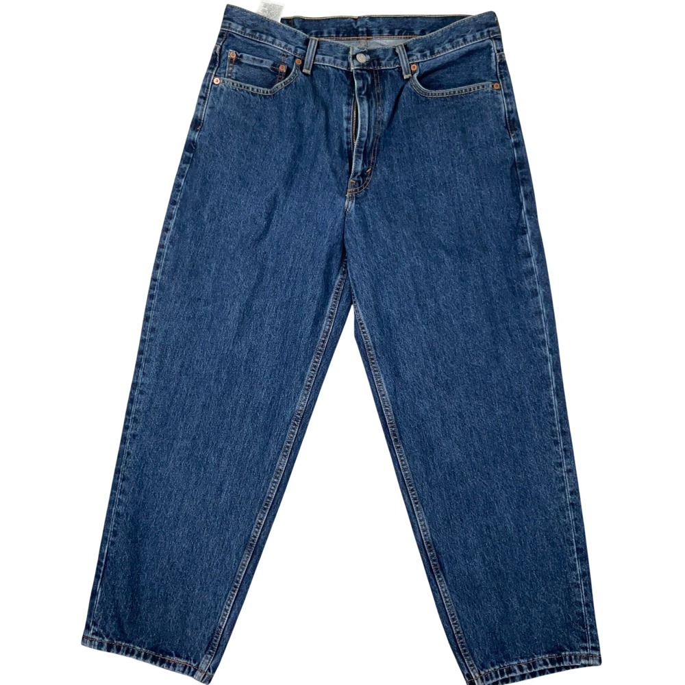 Levi's 560 Jeans Men 36 Blue Relaxed Comfort Fit Taper Leg